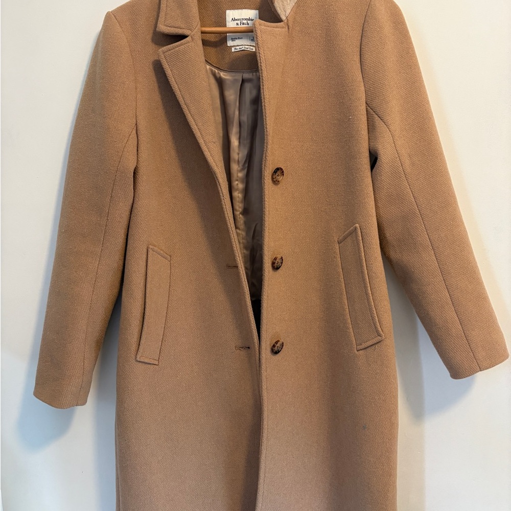 Abercrombie & Fitch Women's Brown Trench Coat